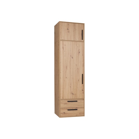 Szafa 63 ,2 wysoka ARTI 03NB z nadstawką słupek zamykany bieliźniarka