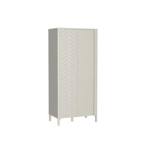 Szafa 90 dwudrzwiowa na nóżkach MALUMI 07 elegancka garderoba