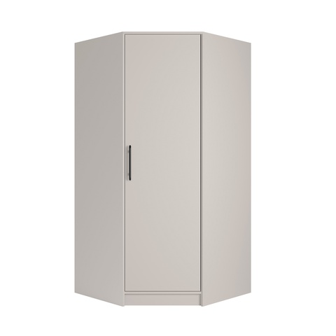 Szafa 95 narożna SMART SR4 rogowa z półkami drążkiem na wieszaki