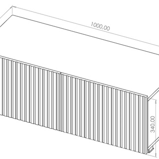 szafka 100 rtv Kolder 01 stojąca wisząca nowoczesna półka zamykana pod telewizor komoda tv cashmere do pokoju salonu