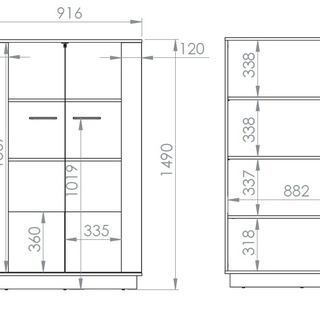 zestaw mebli nowoczesnych loft Modesto 1 komoda witryna szafka rtv meblościanka dąb stylowy + czarny do pokoju salonu